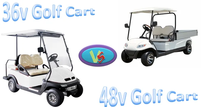 Difference between 36v and 48v Golf Cart : Detailed Guide