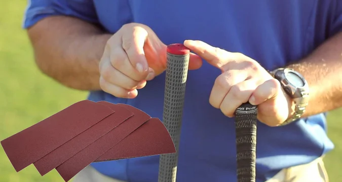 Can You Use Sandpaper on Golf Grips