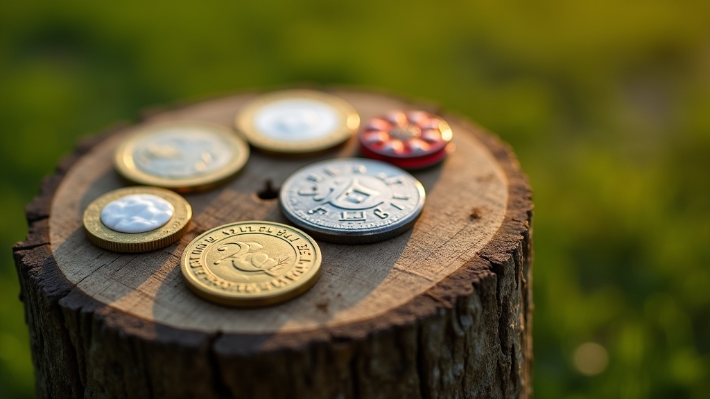 Types and Materials of Golf Ball Markers
