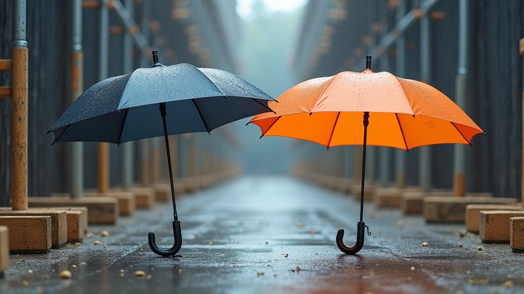 golf umbrellas have larger ergonomic grips