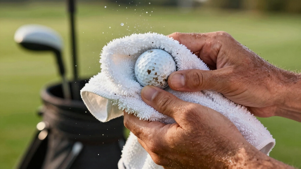 Cleaning Golf Balls for Improved Performance