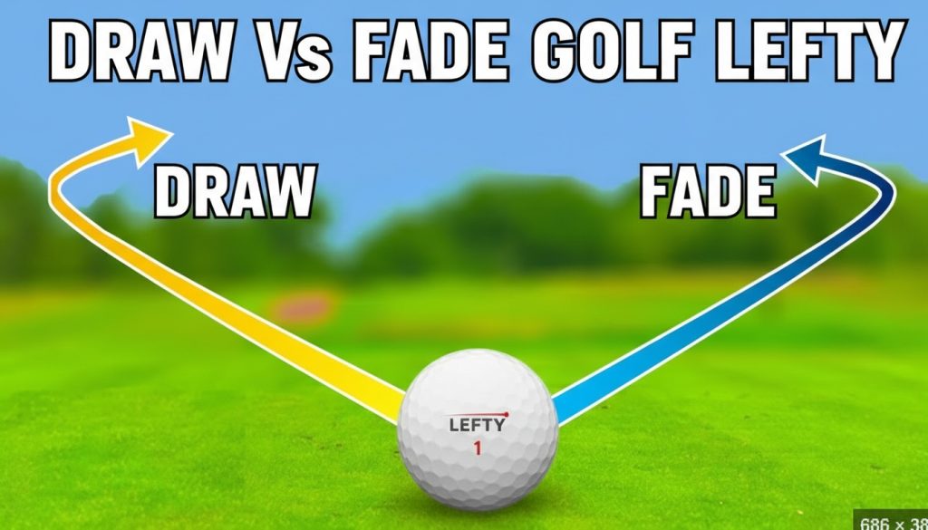 Draw vs Fade Golf Lefty