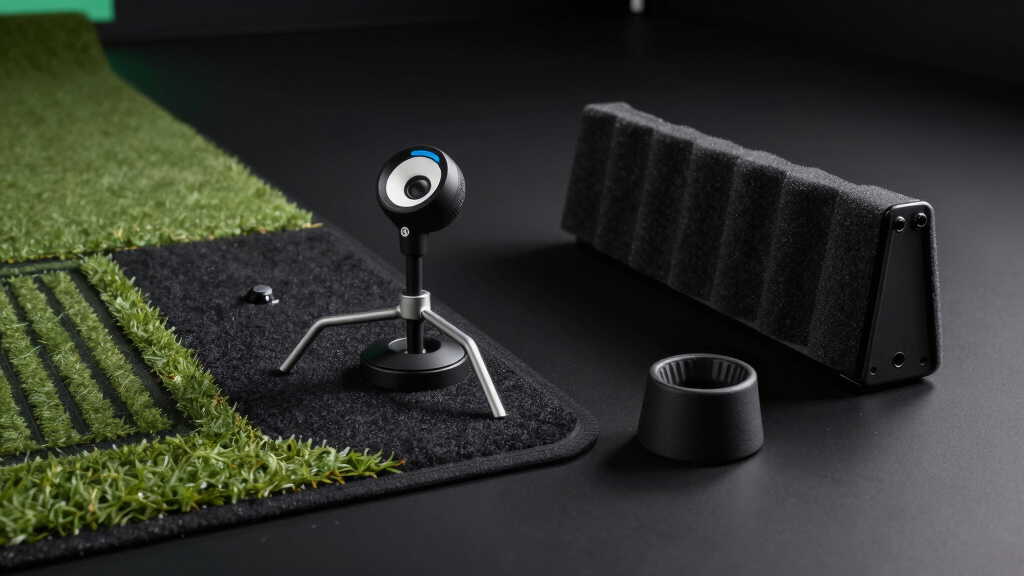 best golf simulator accessories