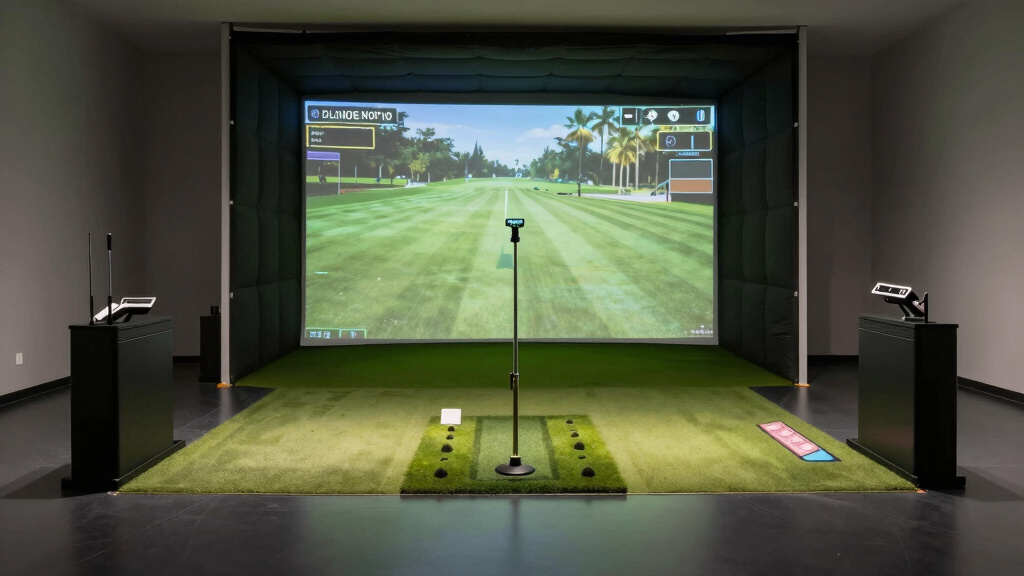 best golf simulator for left and right handed