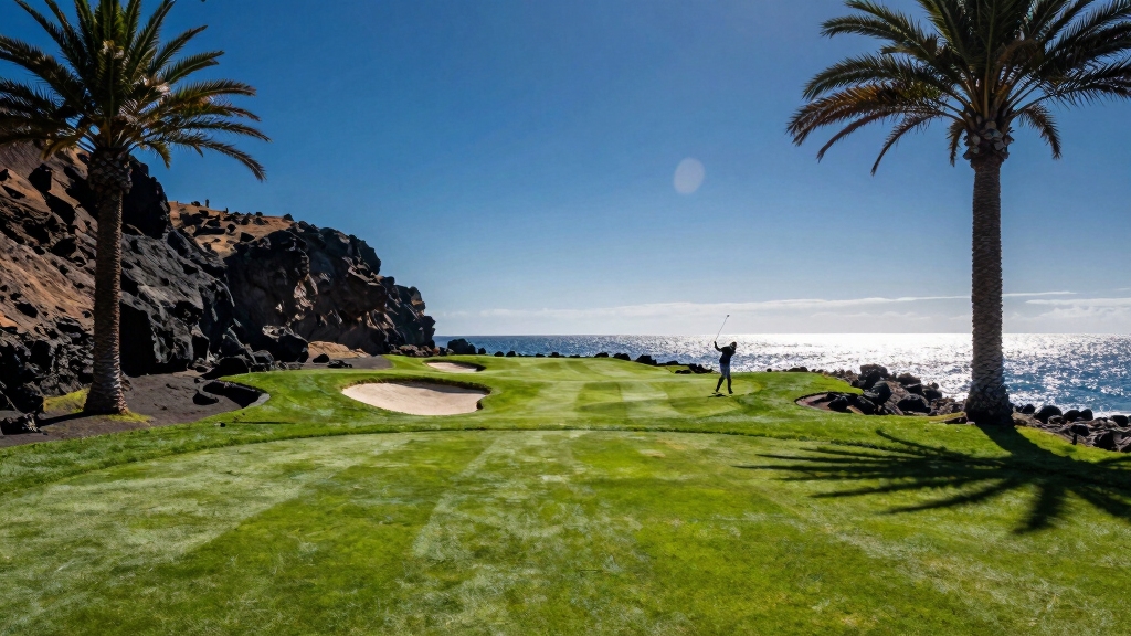 navigate scenic coastal fairways