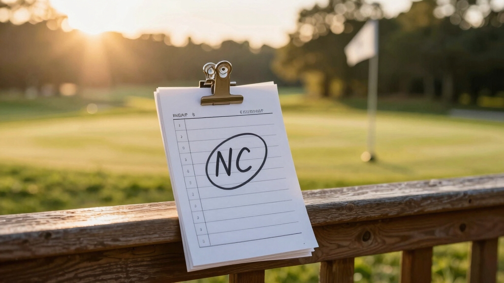 no scorecard submitted nc