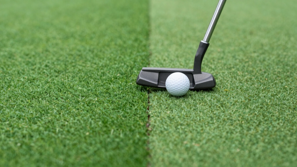 realistic turf vs foam