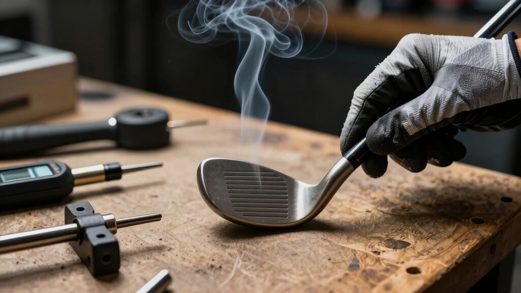 heat hosel remove shaft