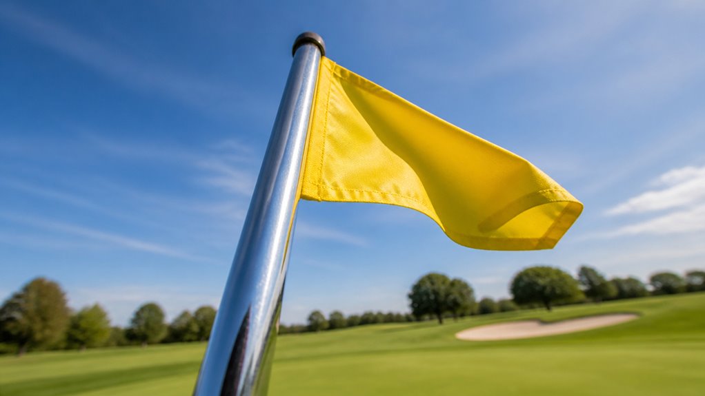 standard golf flagstick height