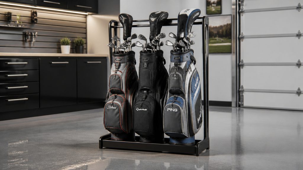 best golf bag storage for garage