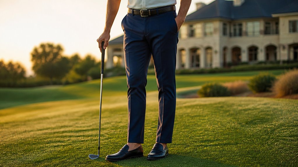 casual athletic trousers not dress