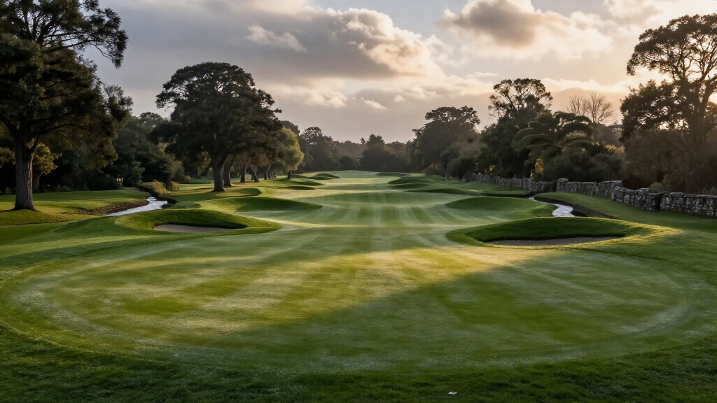 compact traditional 9 hole course