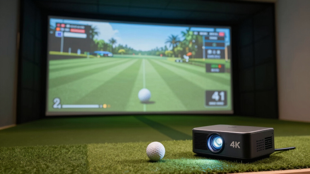 What Really Makes a 4K Golf Simulator Projector Worth Buying?